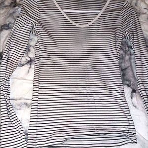 B&W Striped GAP Long Sleeve